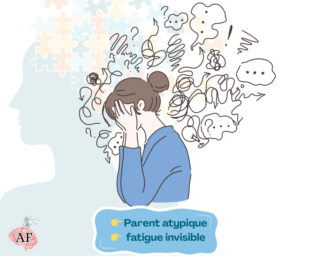 Parent atypique d'enfant TDAH : une fatigue invisible
